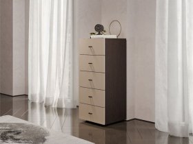 Комод 5 ящ. Гиза в Зырянке - zyryanka.mebel-nsk.ru | фото