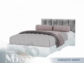 Кровать 1,2м Мемори КР-09 в Зырянке - zyryanka.mebel-nsk.ru | фото