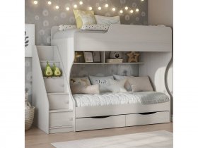 Кровать двухъярусная Каприз-22 КПР.22 в Зырянке - zyryanka.mebel-nsk.ru | фото