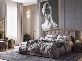 Кровать двуспальная 1,8м Верона-2 в Зырянке - zyryanka.mebel-nsk.ru | фото