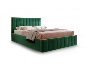 Кровать мягкая 1,6 Вена стандарт, вар.1 в Зырянке - zyryanka.mebel-nsk.ru | фото