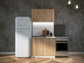 Кухонный гарнитур Ронда 1,0 м в Зырянке - zyryanka.mebel-nsk.ru | фото