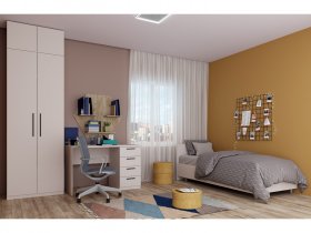 Модульная детская «Верона» (сатин) в Зырянке - zyryanka.mebel-nsk.ru | фото