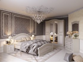 Модульная спальня Николь (Мебельград) в Зырянке - zyryanka.mebel-nsk.ru | фото