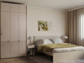 Модульная спальня Орма (МДФ) в Зырянке - zyryanka.mebel-nsk.ru | фото