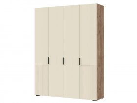 Шкаф четырехстворчатый (комби) Соната ШК-04 в Зырянке - zyryanka.mebel-nsk.ru | фото