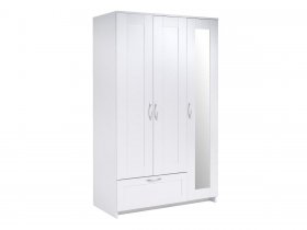 Шкаф комби 3 двери и 1 ящик Сириус в Зырянке - zyryanka.mebel-nsk.ru | фото