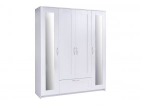 Шкаф комби 4 двери и 1 ящик Сириус в Зырянке - zyryanka.mebel-nsk.ru | фото