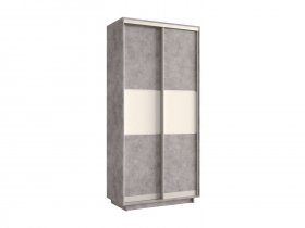 Шкаф-купе двухдверный Экспресс-мини (полки) в Зырянке - zyryanka.mebel-nsk.ru | фото