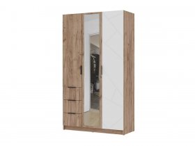 Шкаф трехстворчатый 1200 ШК-03 Орегон в Зырянке - zyryanka.mebel-nsk.ru | фото