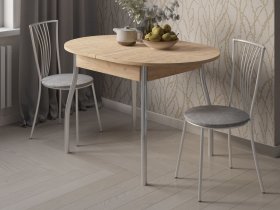 Стол обеденный Орфей-5 Ст030.3 (дуб крафт золотой) в Зырянке - zyryanka.mebel-nsk.ru | фото