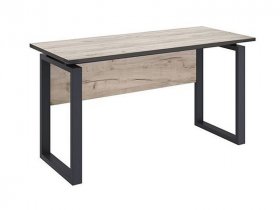 Стол офисный Ст077.0_140 Гермес лофт (дуб крафт серый) в Зырянке - zyryanka.mebel-nsk.ru | фото