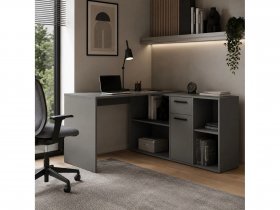 Стол письменный Лайт 03.245 (темно-серый) в Зырянке - zyryanka.mebel-nsk.ru | фото