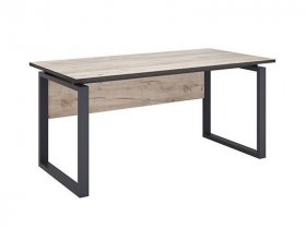 Стол руководителя Ст075.0 Гермес лофт (дуб крафт серый) в Зырянке - zyryanka.mebel-nsk.ru | фото